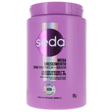 Creme P/Pentear Seda Mega Crescimento 900g 360-1