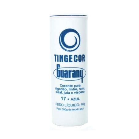 Corante tingecor guarany azul 40g