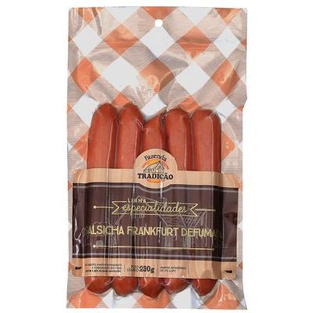 SALSICHA FRANK. FAZENDA TRADICAO 200G AP