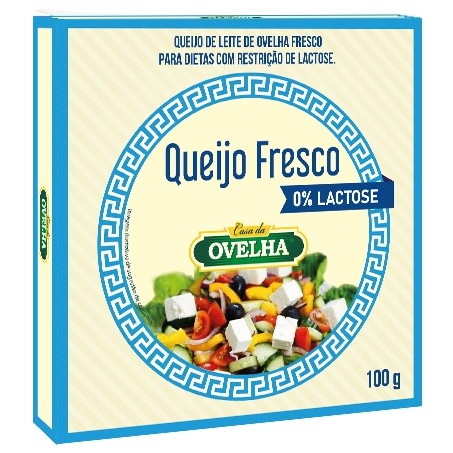 Queijo Casa Da Ovelha Fresco Zero Lactose 100G