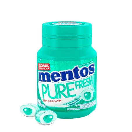 GOMA MASCAR MENTOS PURE FRESH WINTERGREEN 56G