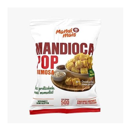 Mandioca mandimais pop cremosa congelada 500g