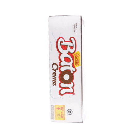 Choc baton garoto creme rech leite 30un 360-47