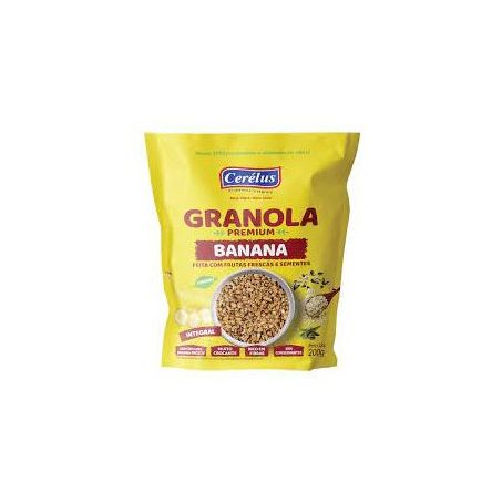 Granola cerélus premium com banana 200g