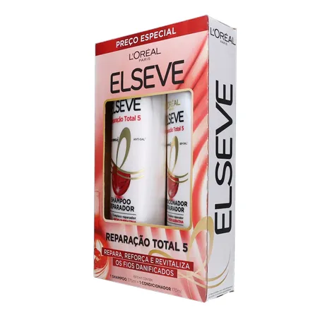 KIT ELSEVE RT5 SHAMPOO 375ML + CONDICIONADOR 170ML 360-4