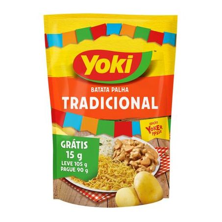 Batata palha yoki tradicional 105g l 10