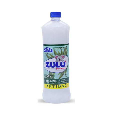 DESINF.ZULU LEITOSO 1LT EUCALIPTO ANTIBAC