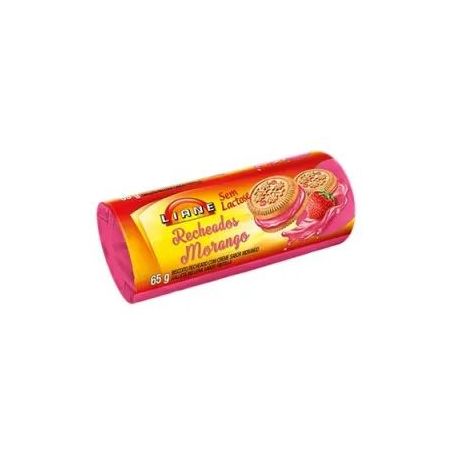 BISC RECH LIANE S/LAC 65G MORANGO
