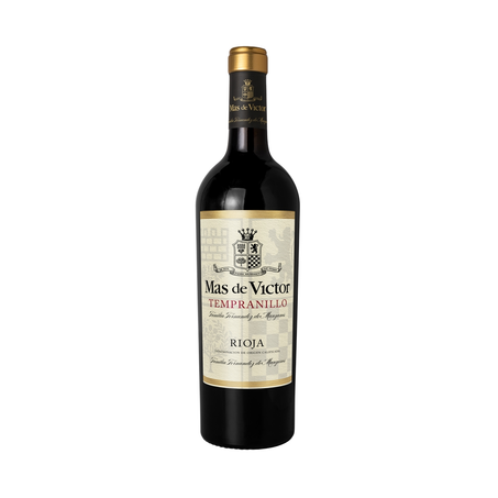 Vinho Tinto Espanhol Mas de Victor Jovem Tempranillo 750ml 
