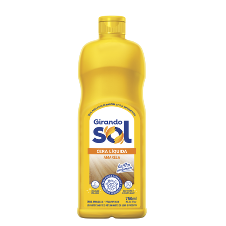 CERA GIRANDO SOL AMARELA 750ML