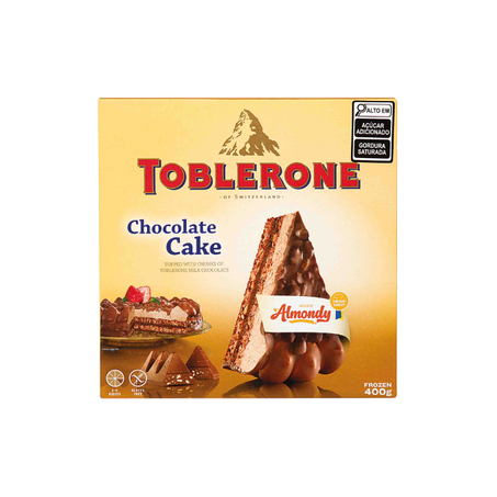 TORTA DE CHOCOLATE ALMONDY TOBLERONE 400G