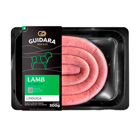 Linguiça Guidara Cordeiro Congelado 500g
