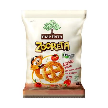 SALGADINHO MÃE TERRA ORGÂNICO PIZZA 45G