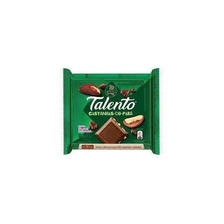 Chocolate talento castanhas do pará 85g