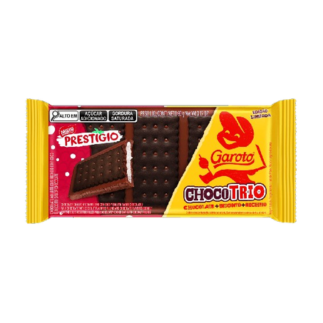 CHOCOLATE CHOCOTRIO PRESTIGIO GAROTO 90 G         
