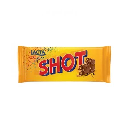 Chocolate tablet lacta 90g shot