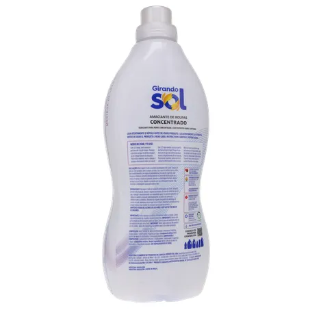 AMACIANTE GIRANDO SOL CONCENTRADO HIPOALERGÊNICO 1,5L 360-17
