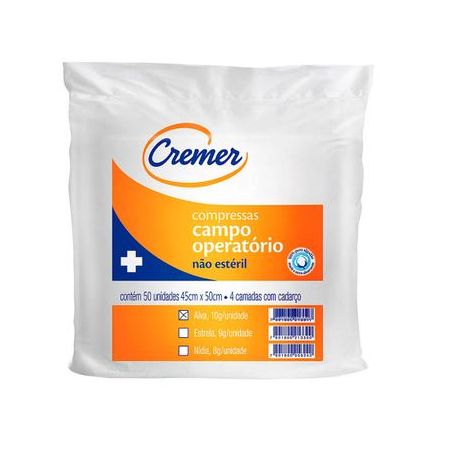 COMPRESSA DE GAZE CREMER C/10