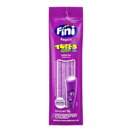 BALA FINI 15G TUBES UVA CITRICA CX 12.0
