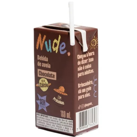 BEBIDA DE AVEIA CHOCOLATE NUDINHO 180ML