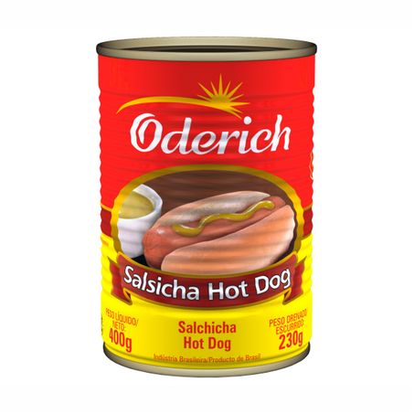 SALSICHA ODERICH HOT DOG 230G