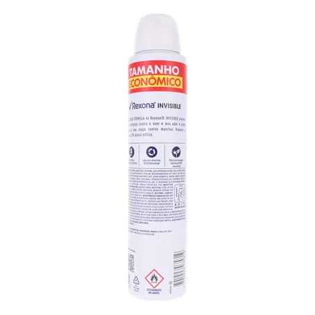 DESOD AERO REXONA 200ML/120G INVISIBLE 360-2