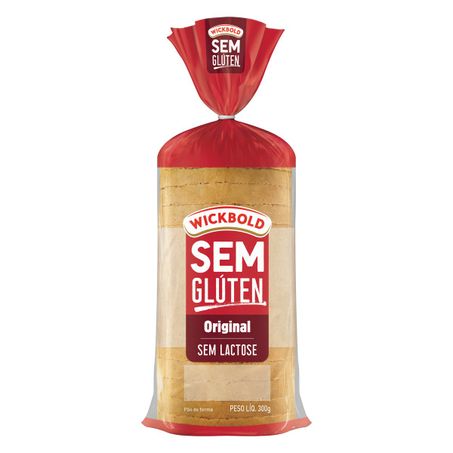 PÃO DE FORMA ORIGINAL SEM GLÚTEN ZERO LACTOSE WICKBOLD