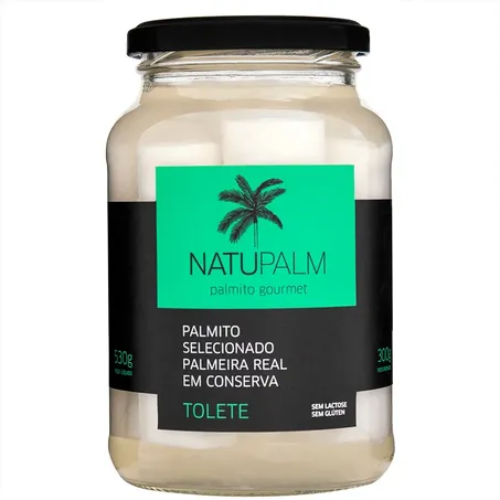 Palmito Palmei Real Natupalm Tolete 300g