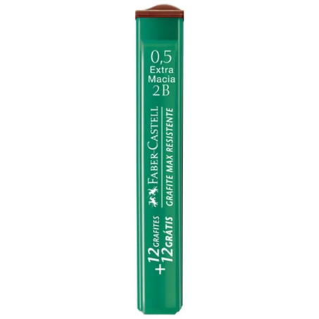 Esc grafite faber-castell 0.52b 24un