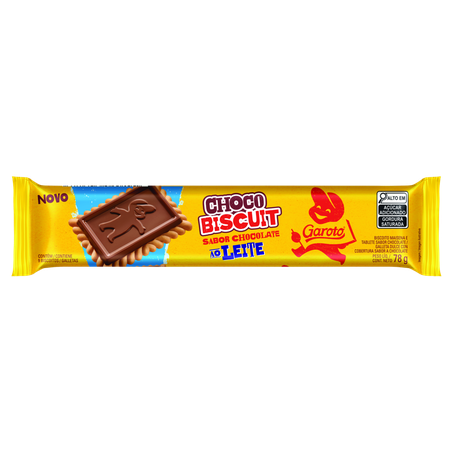 Biscoito garoto chocobiscuit 78 gr