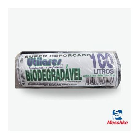 Saco lixo utilares 100l c/25un (reforçado)