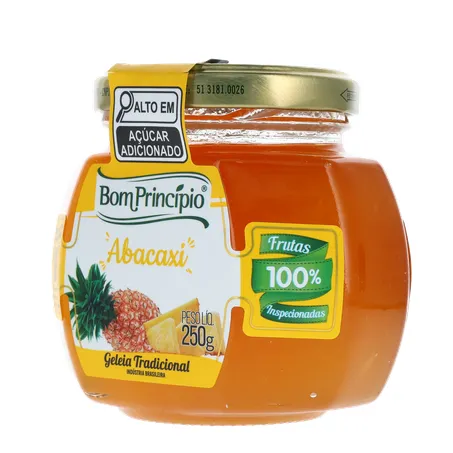 GELEIA TRADICIONAL DE ABACAXI 250G BOM PRINCIPIO 360-4