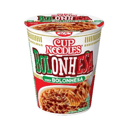 MACARRAO NISSIN CUP NOOD INSTANT BOLONHES 72G