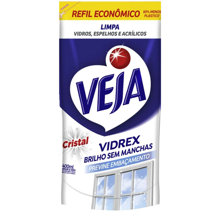 LIMPA VIDROS VEJA VIDREX SC 400ML