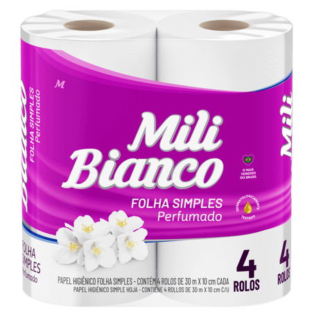 PAPEL HIG MILI FS BIANCO PERF.C/4X60M