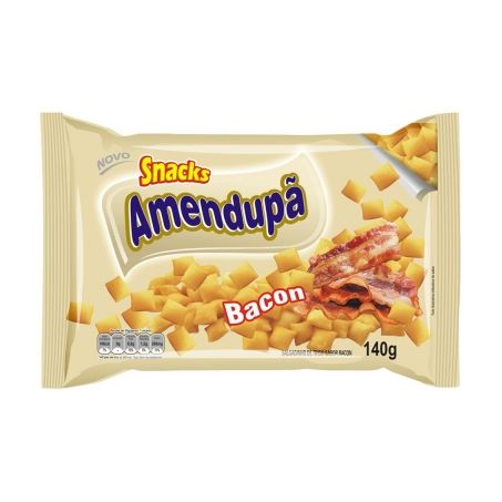Salgadinho amendupa snacks bacon 140g