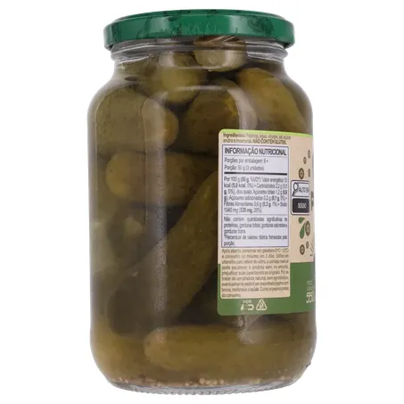 Pepinos em Conserva Cepêra Pote de Vidro 300gr 360-26