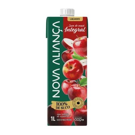 Suco Aliança 1l Maçã Integral