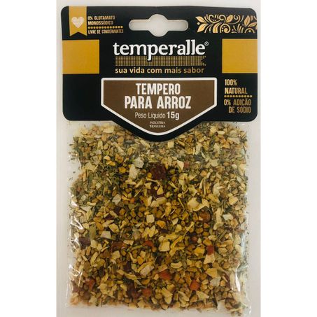Tempero temperalle para arroz pc 15g