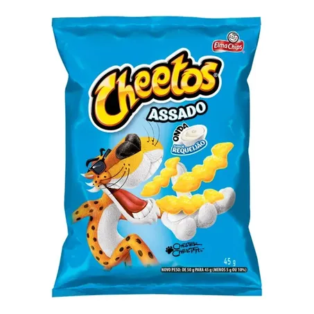 Salgadinho elma chips cheetos onda requeijão 45g