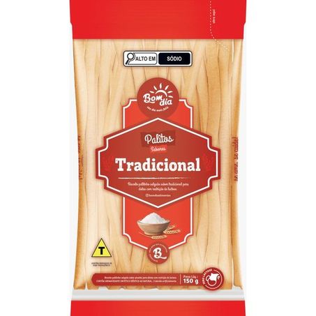 Salgado palitinhos bom dia trad. 150g