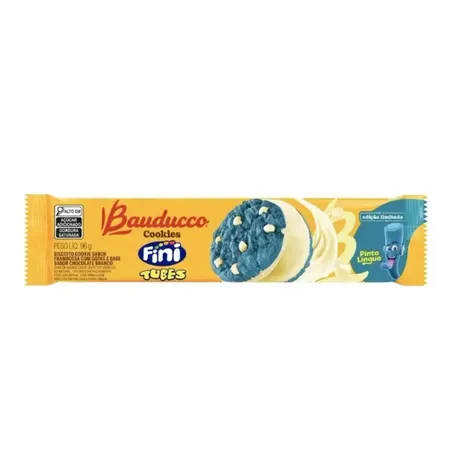 Cookies Bauducco Fini Amoras Pacote 96g 
 