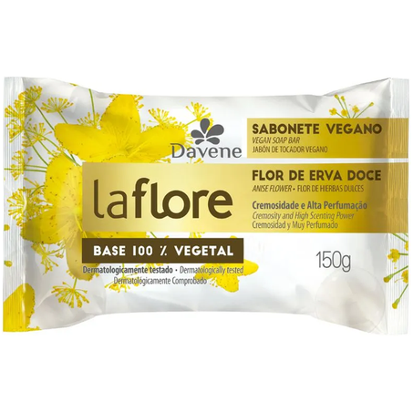 SABONETE DAVENE LA FLORE ERVA DOCE 150G