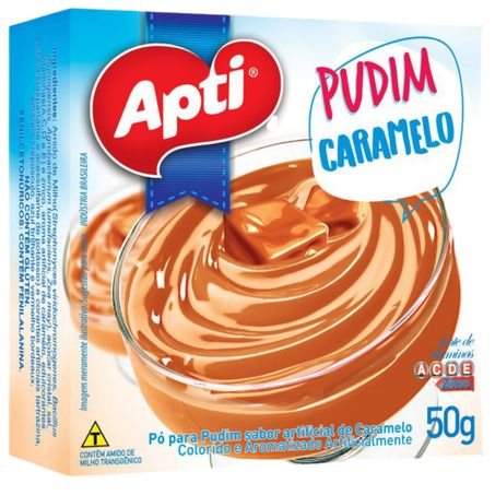 Pudim apti 50g caramelo