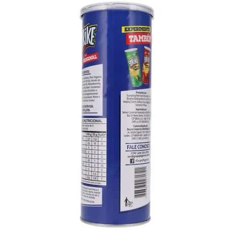SALGADINHO BATATA STRIKE ORIGINAL POTE 90G 360-20