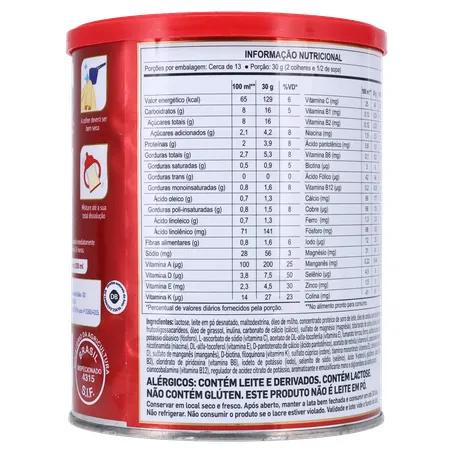 Composto Lácteo Piracanjuba Excellence  Lata 400gr 360-21