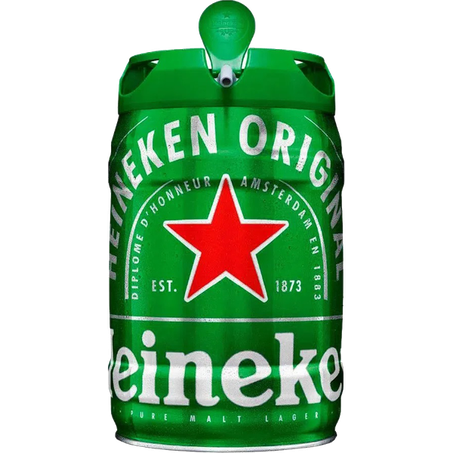 Cerveja heineken barril 5lt