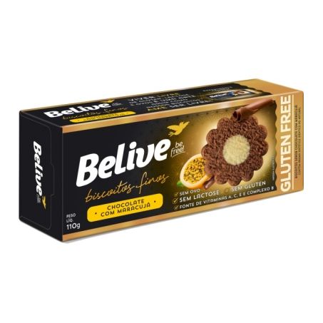 BIS BELIVE CHOC/MARACUJA S/ GLUTEN 110G