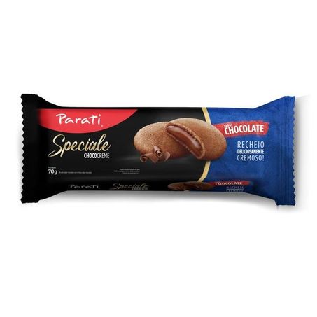 Biscoito parati recheado speciale chocolate 70g