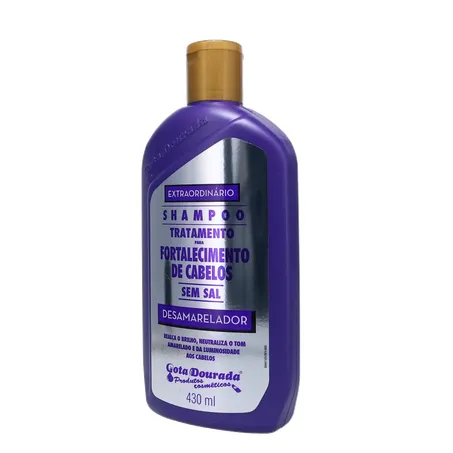 Shampoo gota dourada desamarelador 430ml 360-3